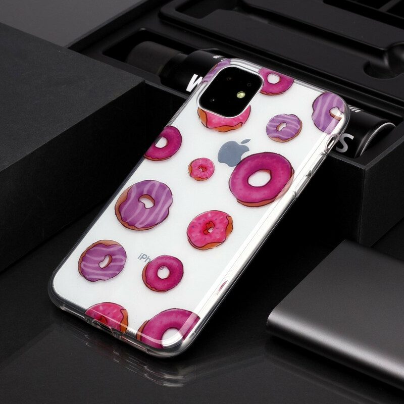 Cover iPhone 11 Ventaglio A Ciambella Senza Cuciture
