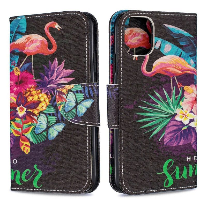 Custodia in pelle iPhone 11 Ciao Estate