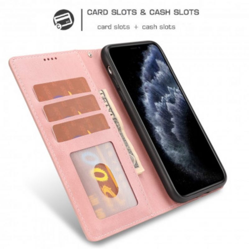 Custodia in pelle iPhone 11 Classico Stile Retrò In Pelle