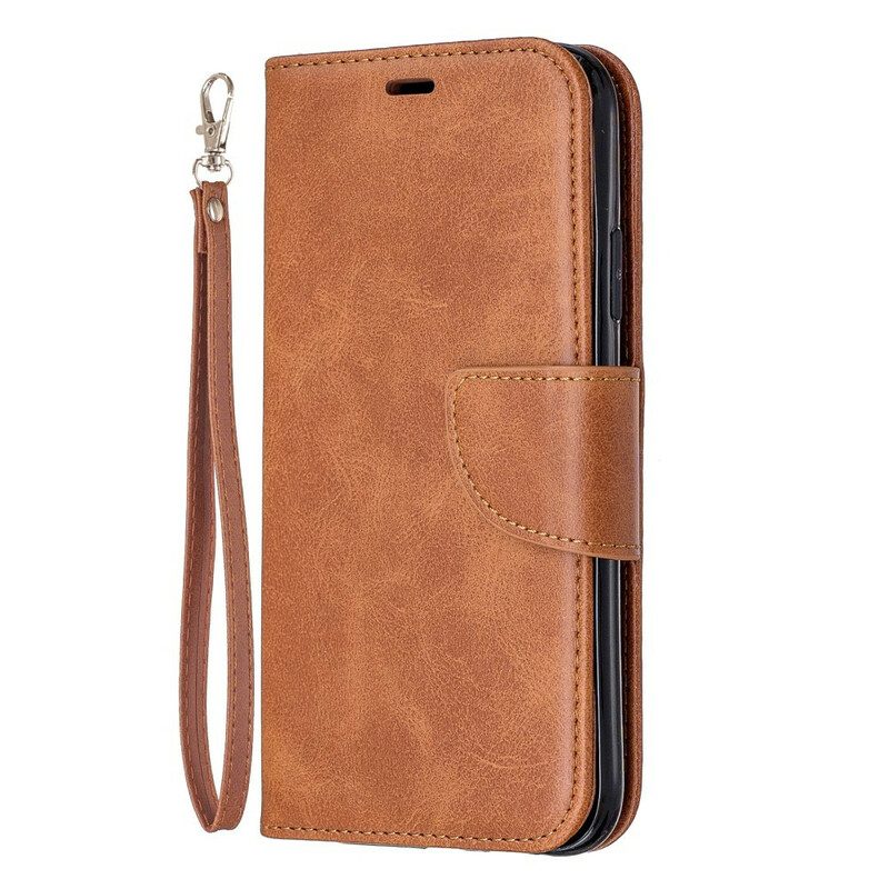Custodia in pelle iPhone 11 Stile In Pelle Con Cinturino