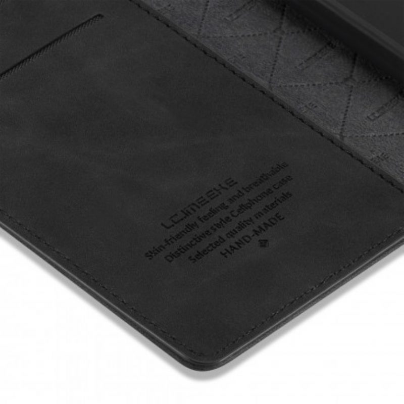 Folio Cover iPhone 11 Custodia in pelle Lc.imeeke Effetto Pelle
