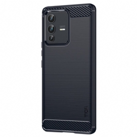 Cover Vivo V23 5G Fibra Di Carbonio Spazzolata