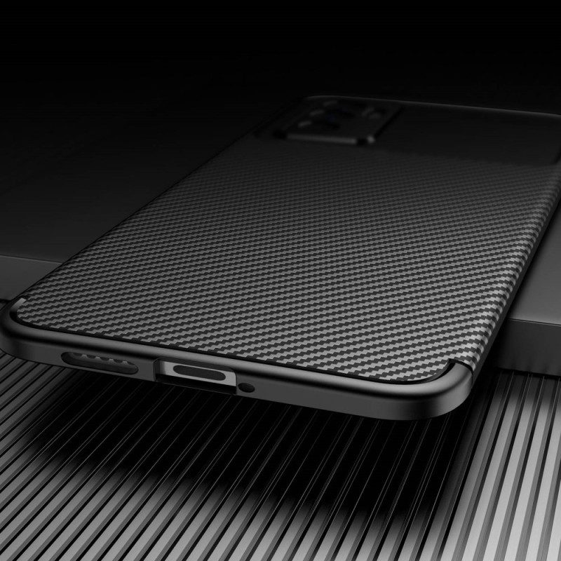Cover Vivo V23 5G Tubo In Fibra Di Carbonio
