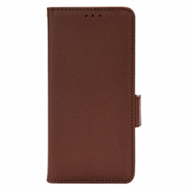Custodia in pelle Vivo V23 5G Finezza Doppia Chiusura