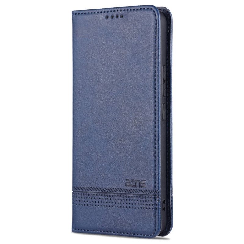 Folio Cover Vivo V23 5G Custodia in pelle Ecopelle Azns