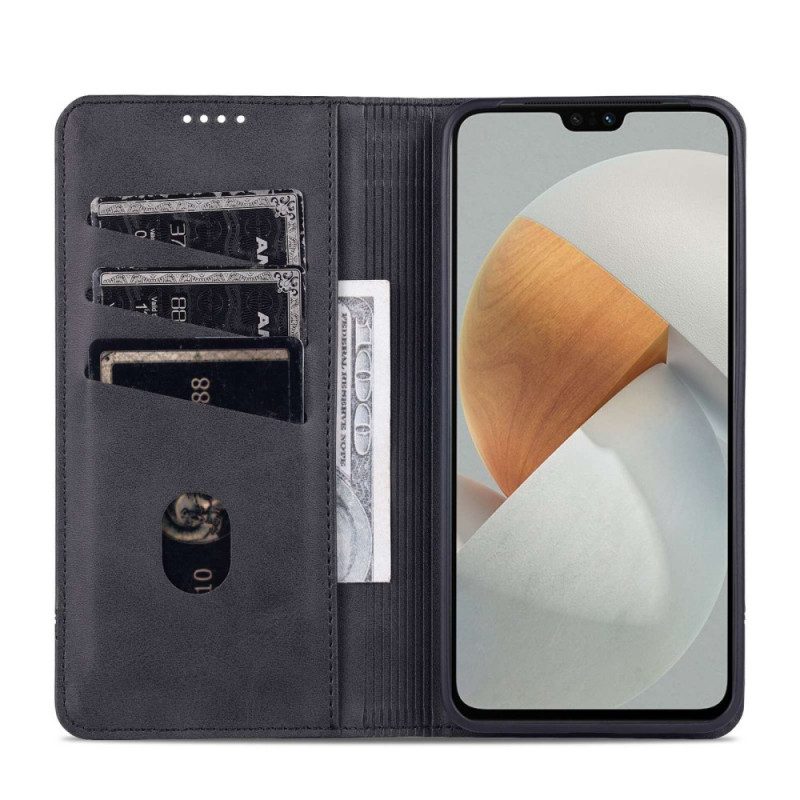 Folio Cover Vivo V23 5G Custodia in pelle Ecopelle Azns