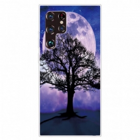 Cover Samsung Galaxy S22 Ultra 5G Albero E Luna
