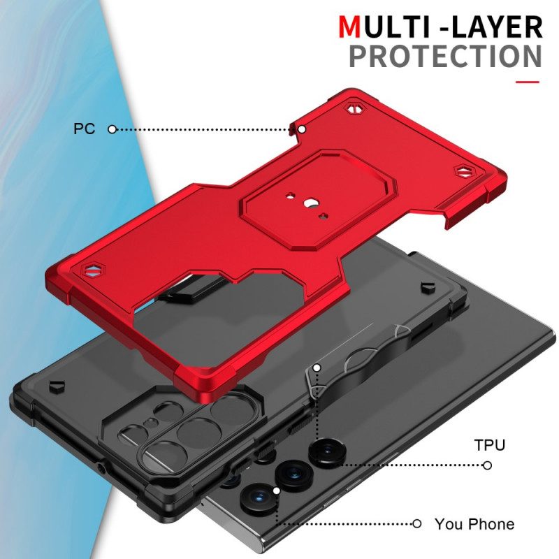Cover Samsung Galaxy S22 Ultra 5G Ibrido Antiscivolo