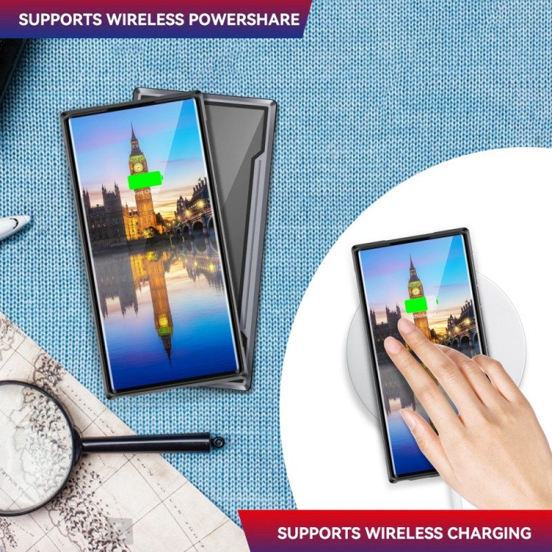 Cover Samsung Galaxy S22 Ultra 5G Lega Di Alluminio