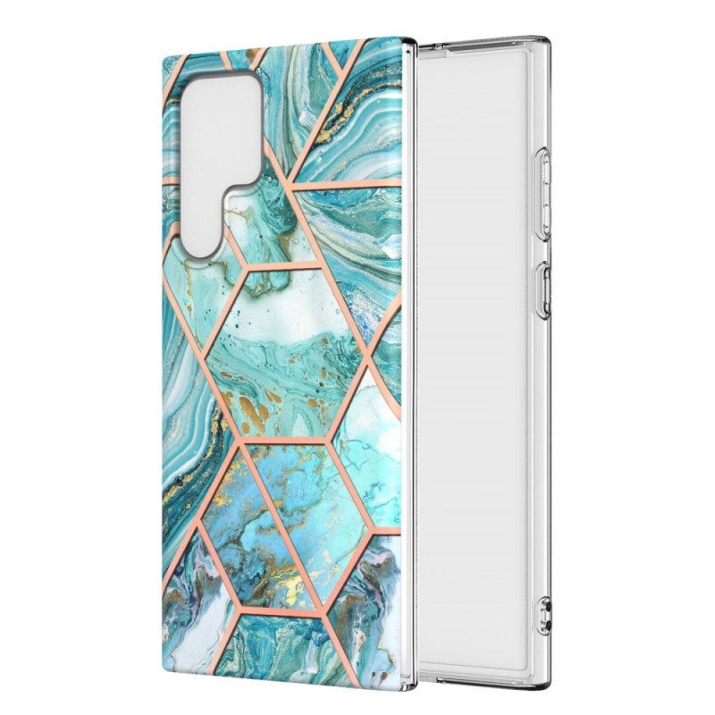 Cover Samsung Galaxy S22 Ultra 5G Marmo Ultra Design