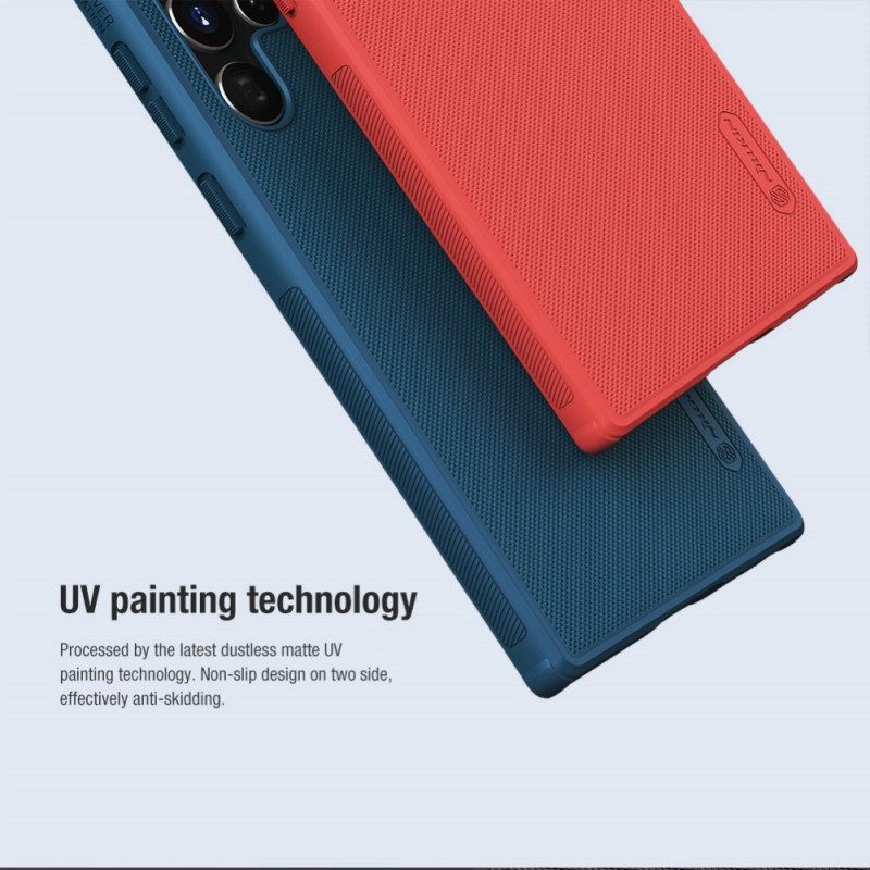 Cover Samsung Galaxy S22 Ultra 5G Nillkin Glassato Rigido
