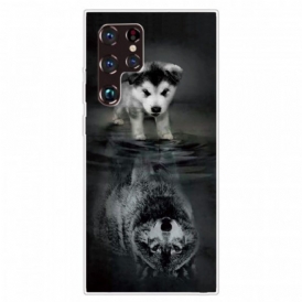 Cover Samsung Galaxy S22 Ultra 5G Sogno Da Cucciolo