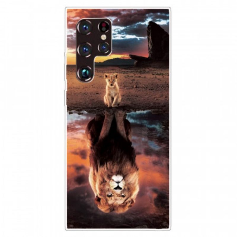 Cover Samsung Galaxy S22 Ultra 5G Sogno Di Cucciolo