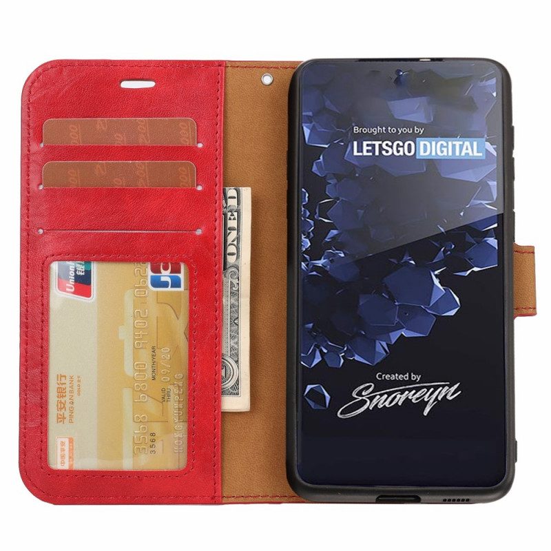 Cover Samsung Galaxy S22 Ultra 5G Stile Vintage Staccabile