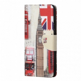Custodia in pelle Samsung Galaxy S22 Ultra 5G Vita Londinese