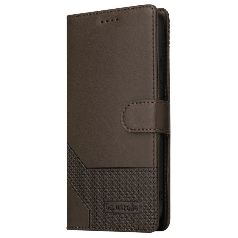 Folio Cover Samsung Galaxy S22 Ultra 5G Effetto Pelle Gq.utrobe