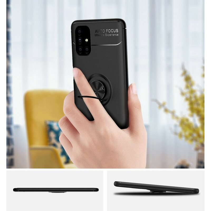 Cover Samsung Galaxy M51 Anello Rotante