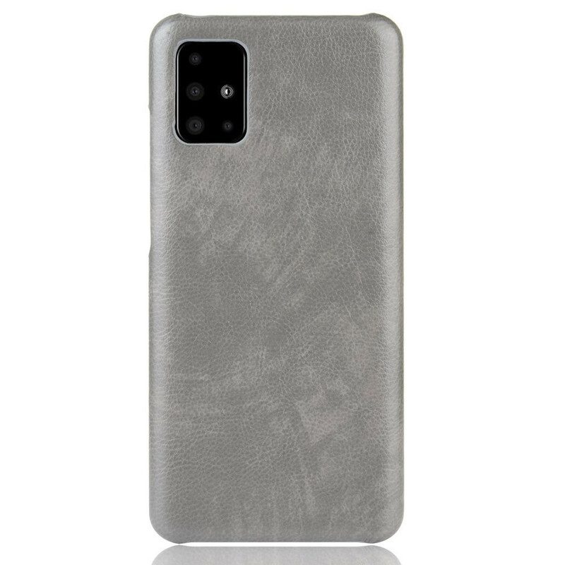 Cover Samsung Galaxy M51 Effetto Pelle Litchi