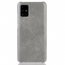 Cover Samsung Galaxy M51 Effetto Pelle Litchi