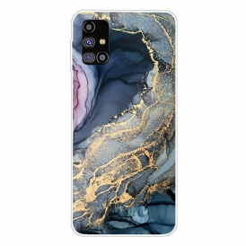Cover Samsung Galaxy M51 Marmo Colorato