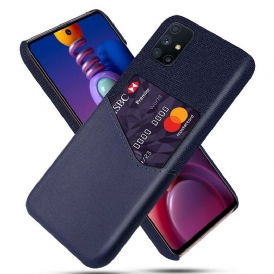 Cover Samsung Galaxy M51 Titolare Della Carta Ksq
