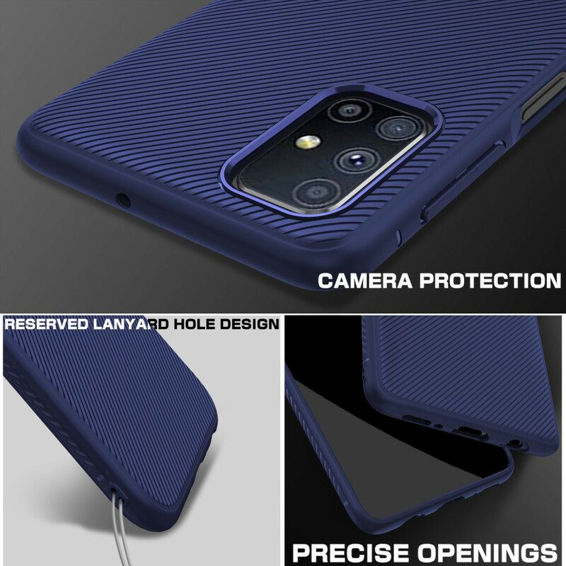 Cover Samsung Galaxy M51 Twill Della Serie Jazz