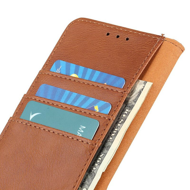 Custodia in pelle Samsung Galaxy M51 Similpelle Khazneh