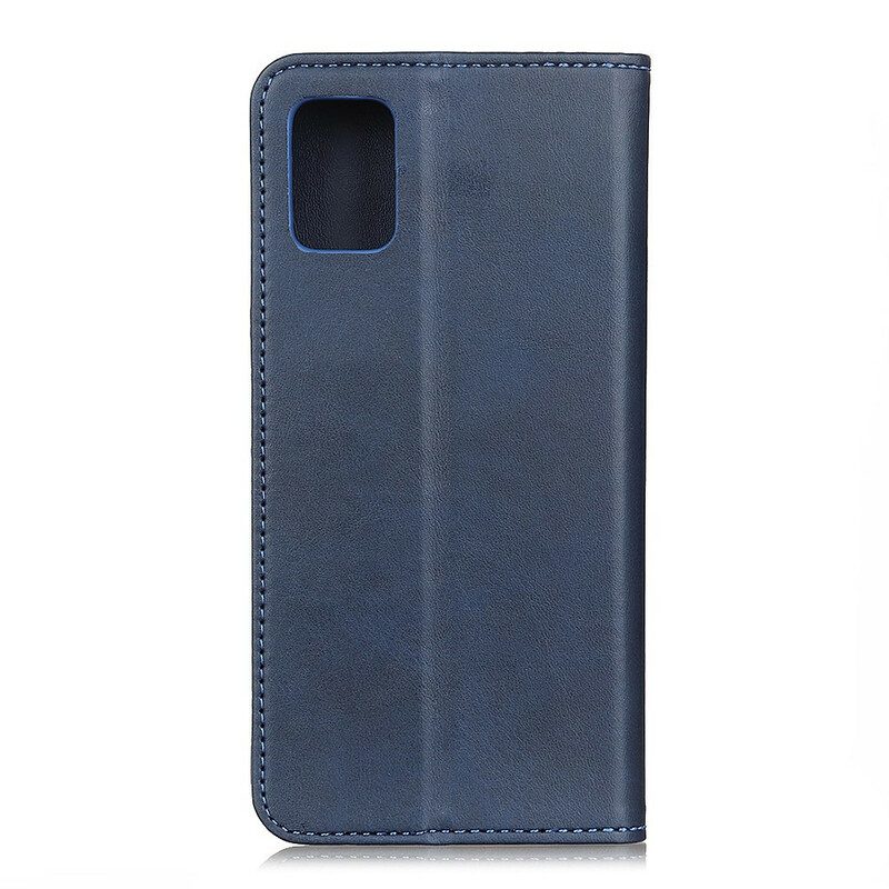 Folio Cover Samsung Galaxy M51 Custodia in pelle Cuoio Spaccato