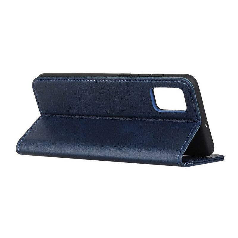 Folio Cover Samsung Galaxy M51 Custodia in pelle Cuoio Spaccato