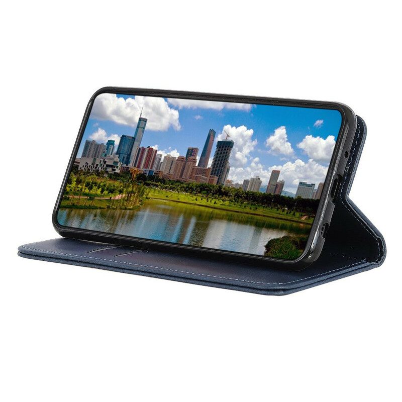 Folio Cover Samsung Galaxy M51 Custodia in pelle Cuoio Spaccato
