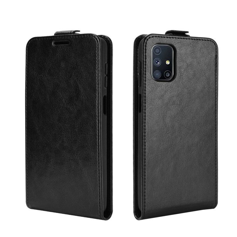 Folio Cover Samsung Galaxy M51 Custodia in pelle Patta Verticale Effetto Pelle