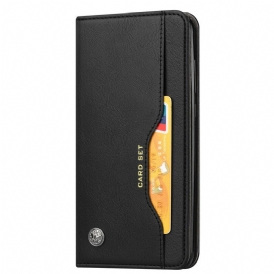Folio Cover Samsung Galaxy M51 Custodia in pelle Portacarte In Ecopelle