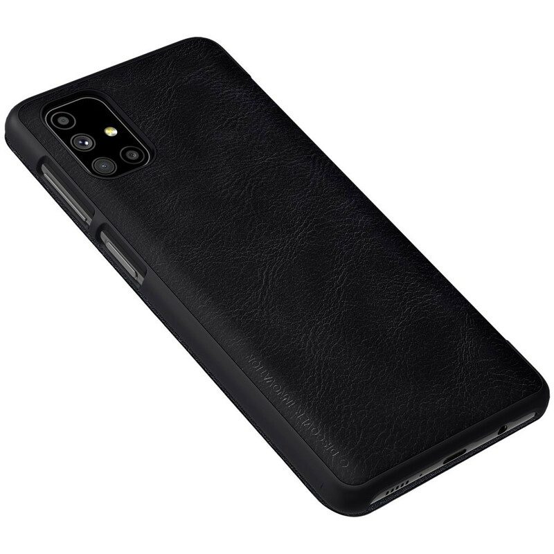 Folio Cover Samsung Galaxy M51 Custodia in pelle Serie Nillkin Qin