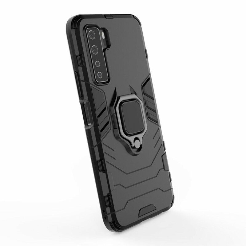 Cover Huawei P40 Lite 5G Anello Resistente