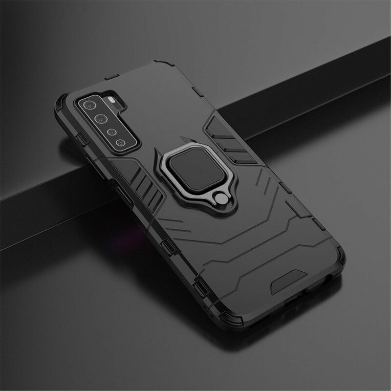 Cover Huawei P40 Lite 5G Anello Resistente