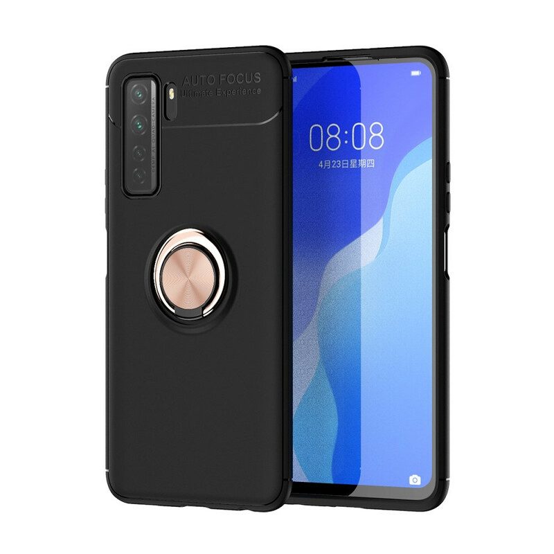 Cover Huawei P40 Lite 5G Anello Rotante
