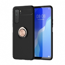 Cover Huawei P40 Lite 5G Anello Rotante