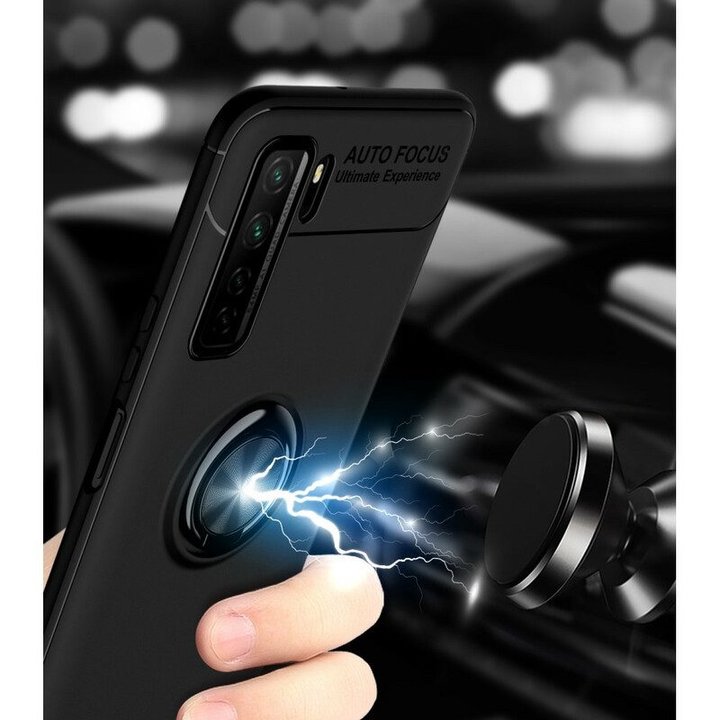 Cover Huawei P40 Lite 5G Anello Rotante