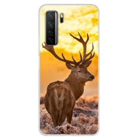 Cover Huawei P40 Lite 5G Cervo E Paesaggio
