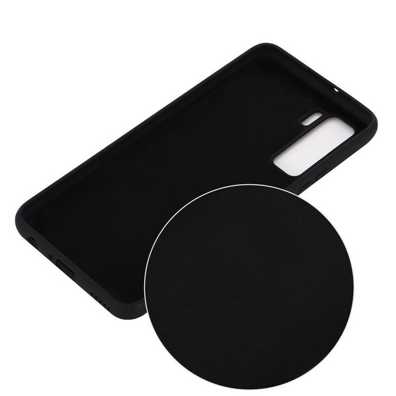 Cover Huawei P40 Lite 5G Liquido Siliconico