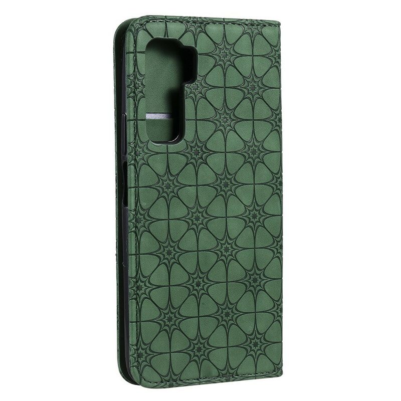 Folio Cover Huawei P40 Lite 5G Custodia in pelle Stampa A Stella