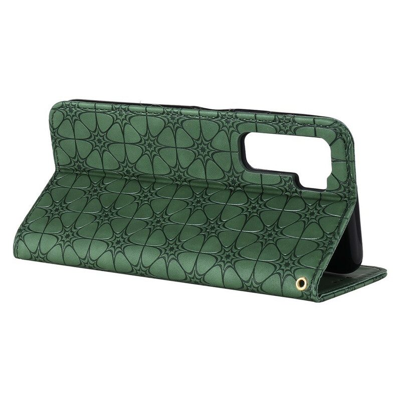 Folio Cover Huawei P40 Lite 5G Custodia in pelle Stampa A Stella