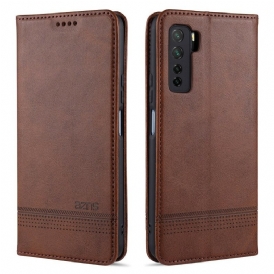 Folio Cover Huawei P40 Lite 5G Custodia in pelle Stile In Pelle Azns