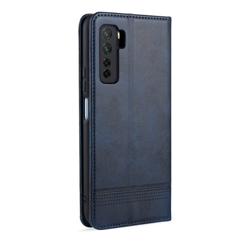 Folio Cover Huawei P40 Lite 5G Custodia in pelle Stile In Pelle Azns