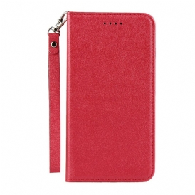 Folio Cover Huawei P40 Lite 5G Custodia in pelle Stile In Morbida Pelle Con Cinturino