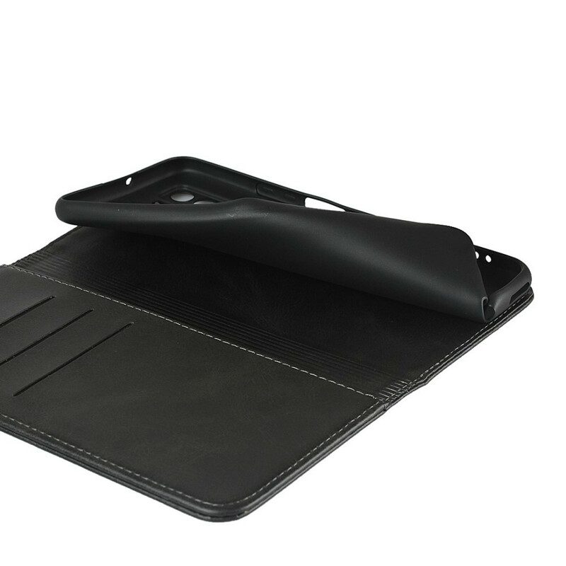 Folio Cover Huawei P40 Lite 5G Custodia in pelle Pelle Vera