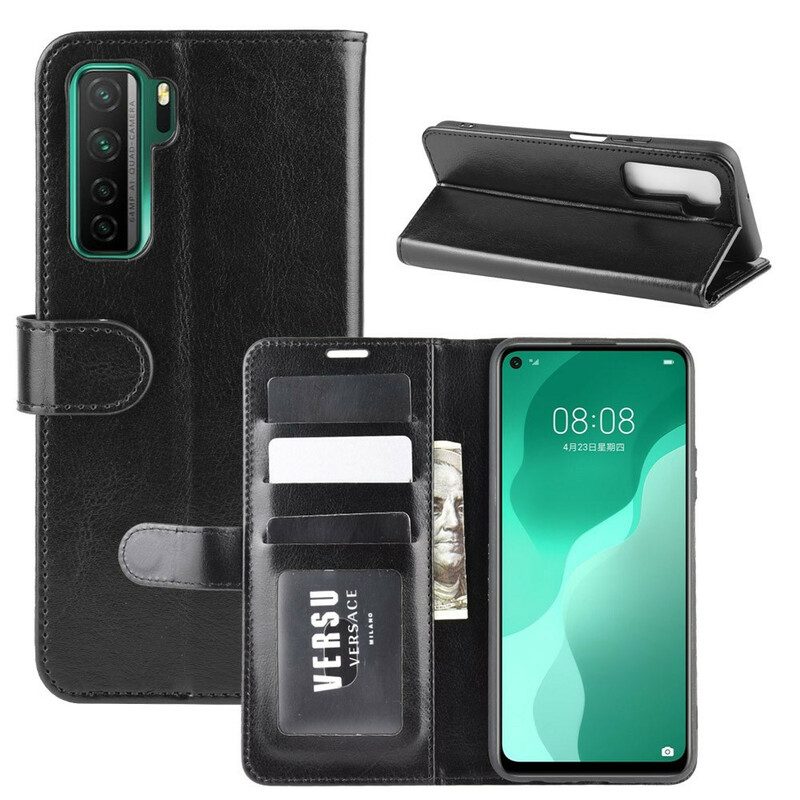 Folio Cover Huawei P40 Lite 5G Effetto Pelle Pregiata