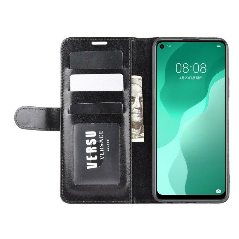 Folio Cover Huawei P40 Lite 5G Effetto Pelle Pregiata