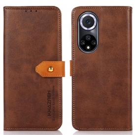 Custodia A Portafoglio Huawei Nova 9 Con Cinturino Khazneh