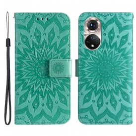 Custodia A Portafoglio Huawei Nova 9 Fiore Del Sole